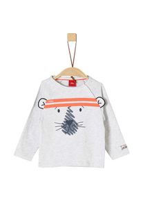 s.Oliver Junior, Mädchen Shirt, Hellgrau
