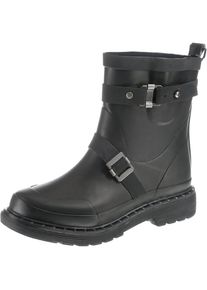 Ilse Jacobsen, Damen Gummistiefel, Schwarz