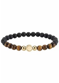 Liebeskind Berlin, Damen Armband 'LJ-0089-B-17', Gold / Schwarz