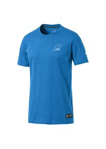 Puma, Herren T-Shirt 'Mercedes AMG Petronas Lewis Hamilton', Blau / Grau