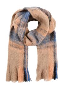 Unmade Copenhagen, Damen Schal 'Lucinde', Blau / Pastellorange