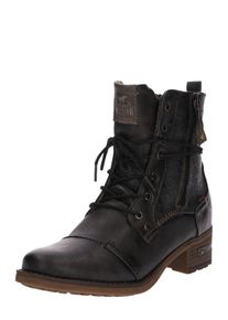 Mustang, Damen Schn&uuml;rstiefelette, Braun / Mokka