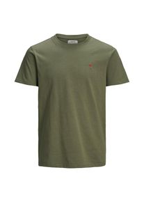 Jack & Jones JACK & JONES, Herren T-Shirt, Oliv / Rot