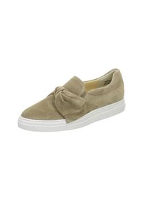 Paul Green, Damen Slipper, Braun / Wei&szlig;