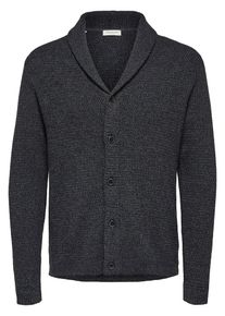 Selected Homme, Herren Strickjacke, Anthrazit