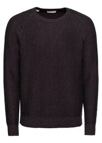 Selected Homme, Herren Pullover 'TRAVIS', Navy / Weinrot