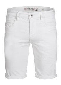 INDICODE JEANS, Herren Shorts 'Caden', Offwhite