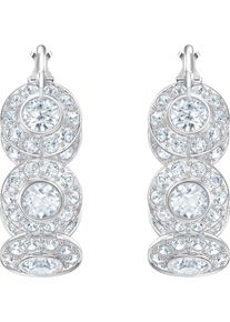 Swarovski, Damen Creole 'Angelic 5418269', Silber / Weiß