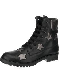 clic! Clic, Damen Stiefeletten, Schwarz / Silber