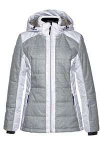 Icepeak, Damen Skijacke 'VENLA', Graumeliert / Weiß