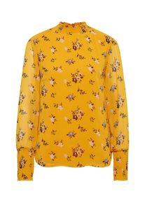 Tom Tailor, Damen Bluse, Nude / Braun / Dunkelgelb
