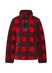 Abercrombie & Fitch Abercrombie & Fitch, Damen Sweatshirt, Rot / Schwarz