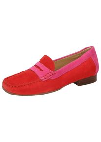 Sioux, Damen Slipper 'Corbina', Dunkelpink / Hellrot