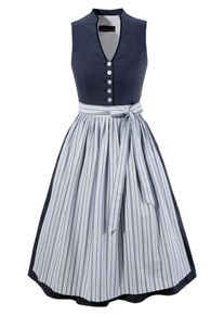 BERWIN & WOLFF BERWIN & WOLFF, Damen Dirndl, Enzian / Royalblau / Himmelblau / Weiß