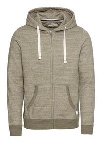Jack & Jones JACK & JONES, Herren Sweatjacke 'JJESPACE MELANGE', Oliv