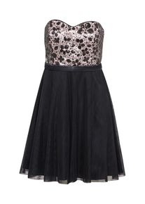 VM Vera Mont, Damen Cocktailkleid, Rosa / Schwarz