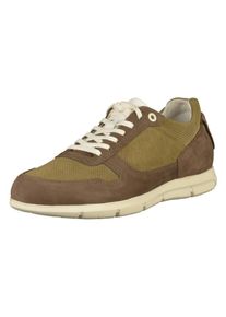 Birkenstock, Herren Sneaker Cincinnati, Braun / Khaki / Wei&szlig;