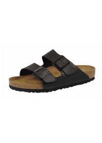 Birkenstock, Herren Pantolette Arizona, weit, Schwarz