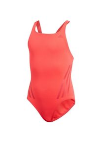 adidas Performance, Mädchen Badeanzug 'Pro Suit 3S Y', Orangerot