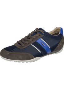 Geox, Herren Schn&uuml;rschuhe 'Wells', Blau / Braun