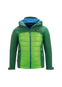 Trollkids, Softshelljacke 'LYSEFJORD', Gr&uuml;n / Neongr&uuml;n