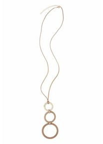J. JAYZ, Damen Lange Kette, Beige / Hellbraun