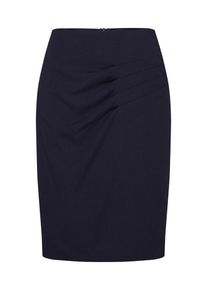 s.Oliver BLACK LABEL, Damen Bleistiftrock, Nachtblau