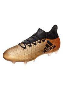 adidas Performance, Herren Fu&szlig;ballschuh 'X 17.2 FG', Gold / Schwarz
