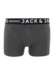 Jack & Jones JACK & JONES, Herren Boxershorts 'JACSENSE', Graumeliert