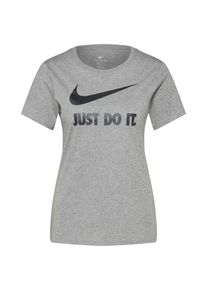 Nike Sportswear, Damen T Shirt 'Just Do It.', Dunkelgrau / Graumeliert
