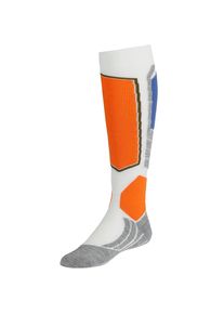 Falke, Herren Skisocken 'Falke SK2', Blau / Grau / Orange / Offwhite