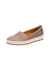 Paul Green, Damen Slipper, Taupe / Wei&szlig;