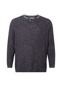 Tom Tailor, Herren Pullover, Navy / Weiß
