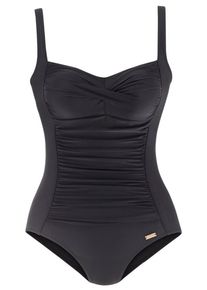 Lascana, Damen Badeanzug, Schwarz