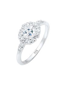 Elli Premium, Damen Ring, Silber / Transparent