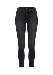 GAP, Damen Hose 'FAV JEGGING ANKLE WORN BLK RH', Schwarz