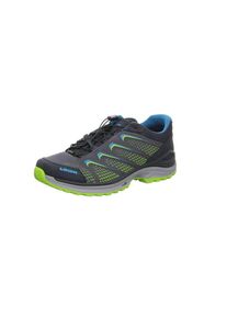 Lowa, Herren Schnürschuhe, Neonblau / Limette / Schwarz