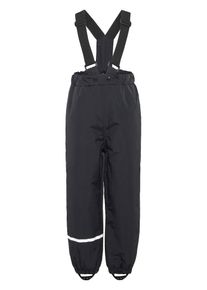 name it, M&auml;dchen Wattierte Regenhose, Schwarz