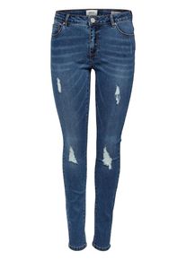 Only, Damen Skinny Fit Jeans, Blue Denim