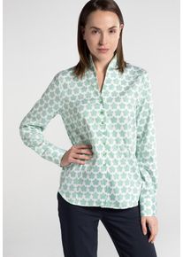 Eterna, Damen Bluse 'MODERN CLASSIC', Jade / Weiß