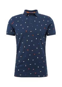 Superdry, Herren Shirt 'CITY STATE EMBROIDERY POLO', Navy