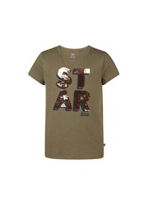 WE Fashion, M&auml;dchen T-Shirt 'MARIEK', Oliv