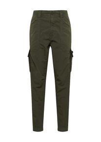 BOSS, Herren Hose 'Sargo', Dunkelgrün