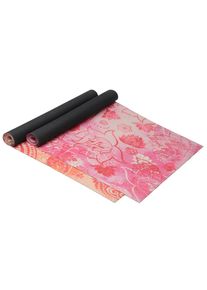 YOGISTAR.COM, Herren Yogamatte, Altrosa / Rot
