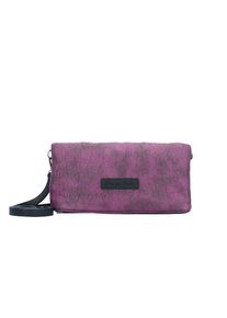 Fritzi aus Preussen Fritzi Aus Preußen, Damen Clutch 'Ronja', Neonlila / Schwarz