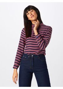 EMILY VAN DEN BERGH, Damen Bluse, Blau / Rot
