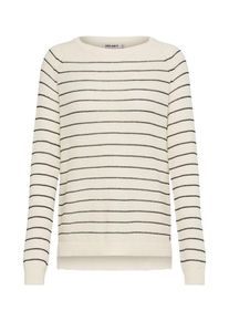Garcia, Damen Pullover, Schwarz / Offwhite