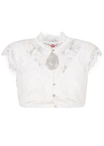 Spieth & Wensky SPIETH & WENSKY, Damen Dirndlbluse 'Grimaldi', Wei&szlig;