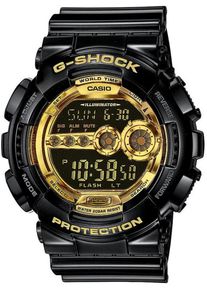 Casio, Herren Chronograph 'GD-100GB-1ER', Gelb / Schwarz