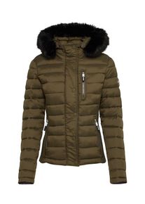 Superdry, Damen Steppjacke, Oliv / Schwarz